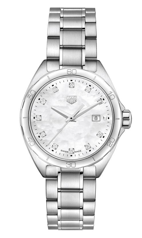 TAG Heuer WBJ1419.BA0664 : Formula 1 Quartz 32 Stainless Steel / MOP - Diamond / Bracelet
