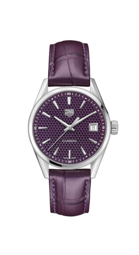 TAG Heuer WBK1314.FC8261 : Carrera Quartz 36 Stainless Steel / Purple