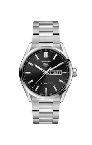 TAG Heuer WBN2010.BA0640 : Carrera Automatic Stainless Steel / Black / Bracelet