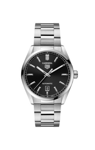 TAG Heuer WBN2110.BA0639 : Carrera Automatic Stainless Steel / Black / Bracelet