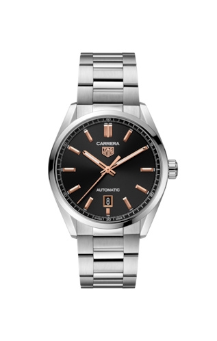 TAG Heuer WBN2113.BA0639 : Carrera Automatic Stainless Steel / Black / Bracelet