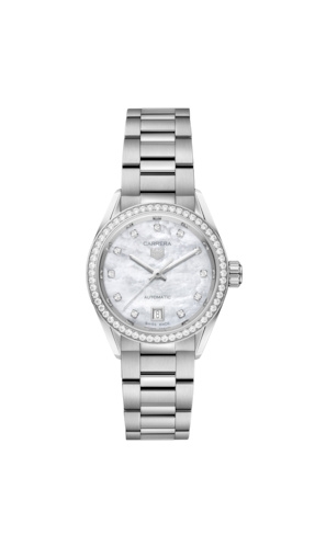 TAG Heuer WBN2414.BA0621 : Carrera Automatic 29 Stainless Steel - Diamond / MOP / Bracelet
