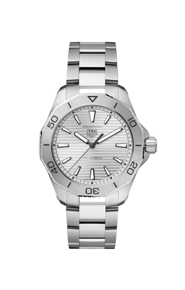 TAG Heuer WBP1111.BA0627 : Aquaracer Professional 200 Quartz 40 Stainless Steel / Silver