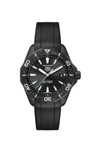 TAG Heuer WBP1112.FT6199 : Aquaracer Professional 200 Solargraph 40 DLC - Carbon / Black