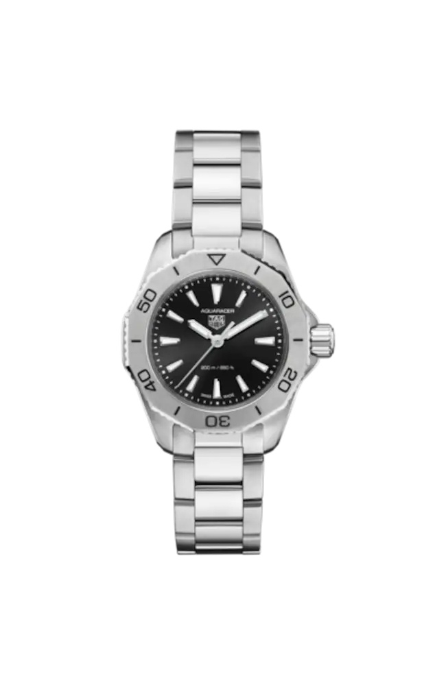 TAG Heuer WBP1410.BA0622 : Aquaracer Professional 200 Quartz 30 Stainless Steel / Black