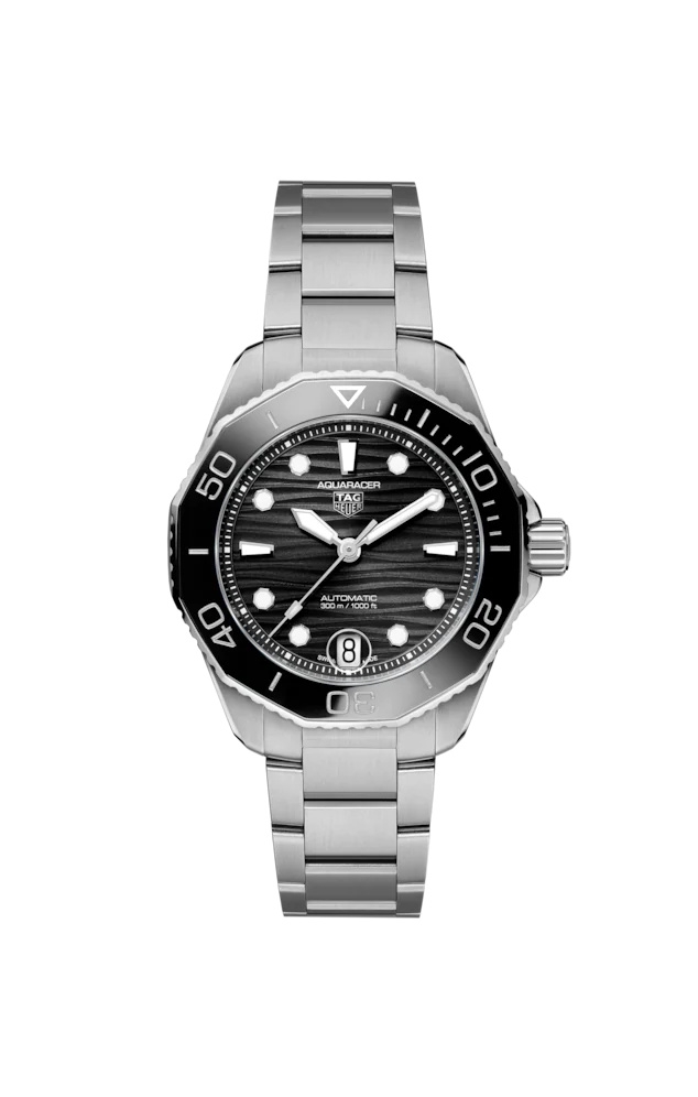 TAG Heuer WBP231D.BA0626 : Aquaracer Professional 300 36 Stainless Steel / Black / Bracelet