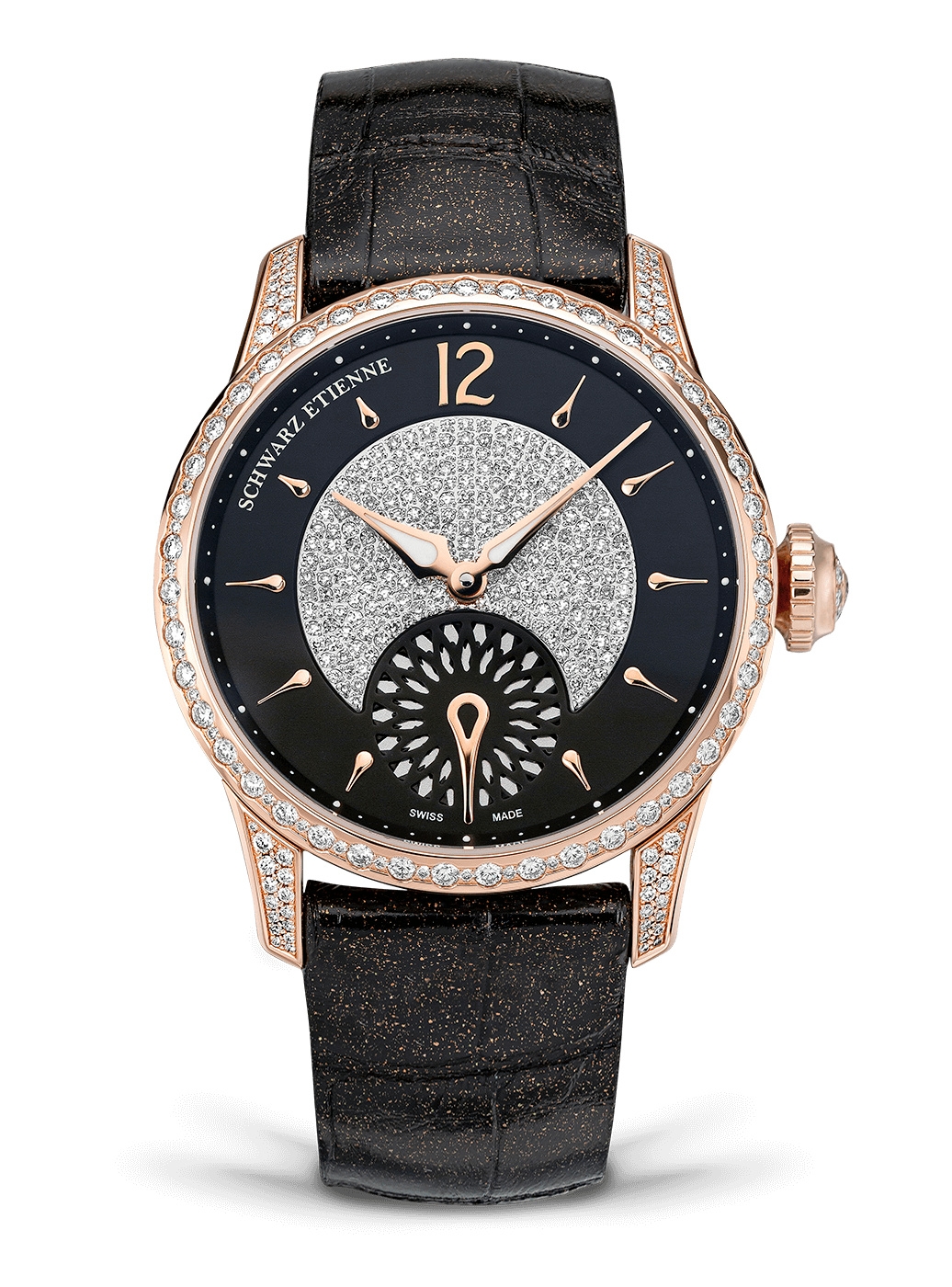 Schwarz Etienne WFI04MA01RBW01-A : Fiji Floral Seconds Serti Joaillerie