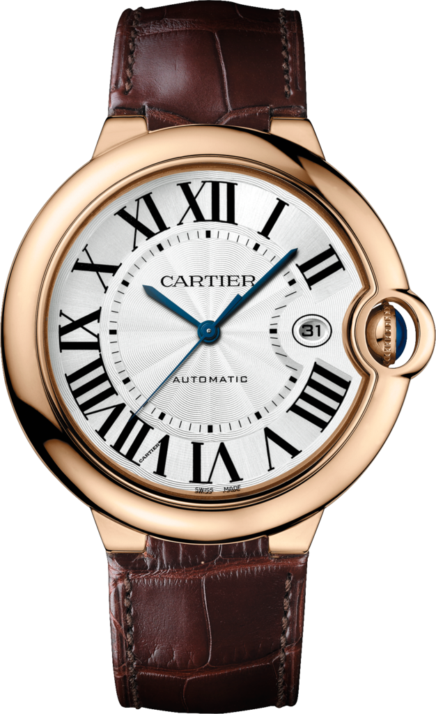 Cartier WGBB0017 : Ballon Blue de Cartier 42 Automatic Pink Gold / Silver