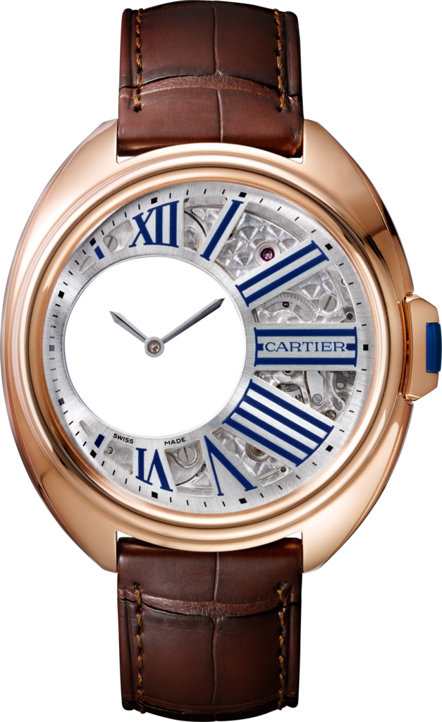 Cartier WHCL0002 : Clé de Cartier 41 Mysterious Hours Pink Gold