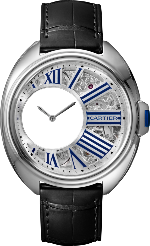 Cartier WHCL0003 : Clé de Cartier 41 Mysterious Hours Palladium