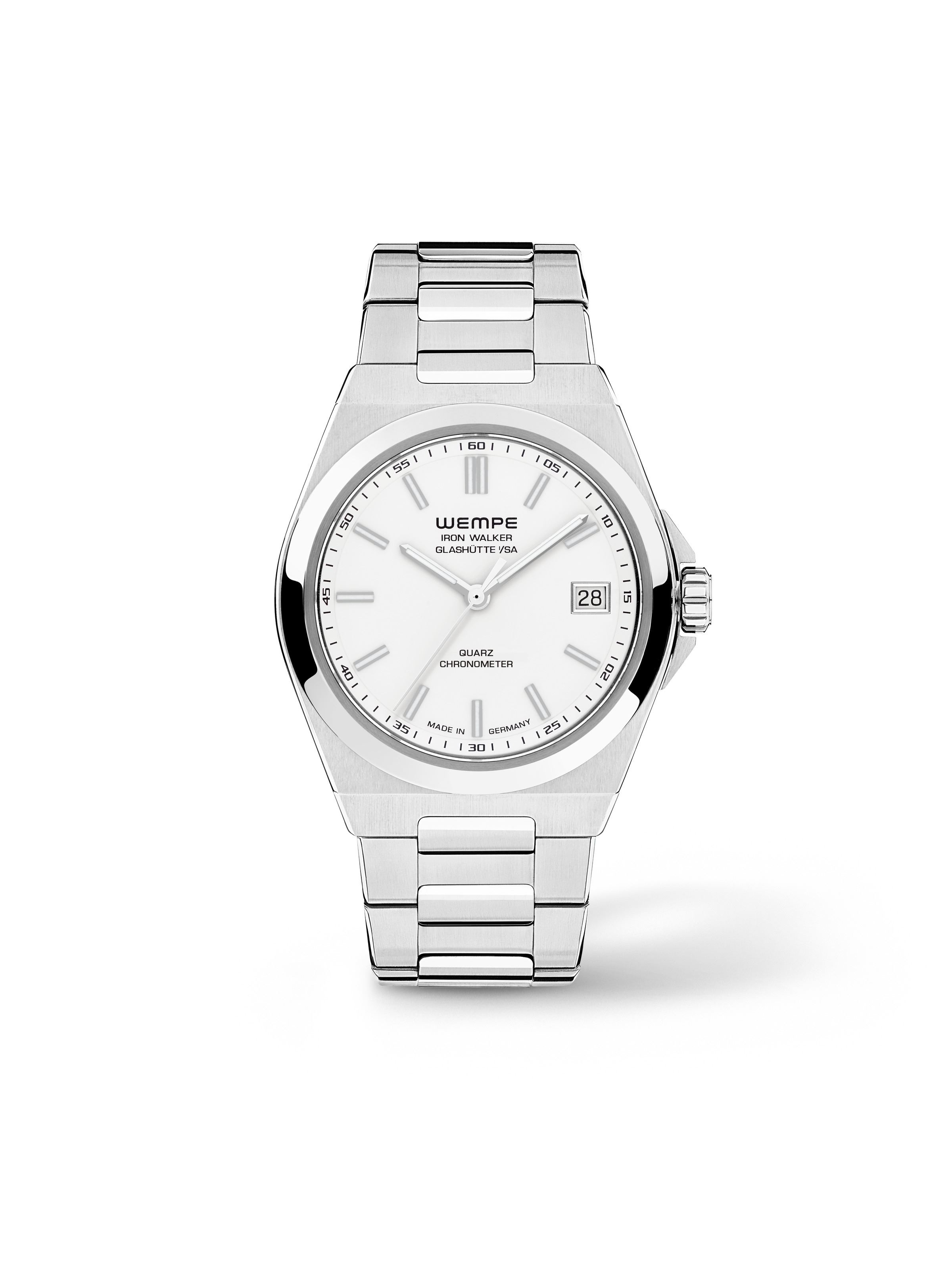 Wempe Glashütte I/SA WI000001 : Iron Walker Quartz Women Silver