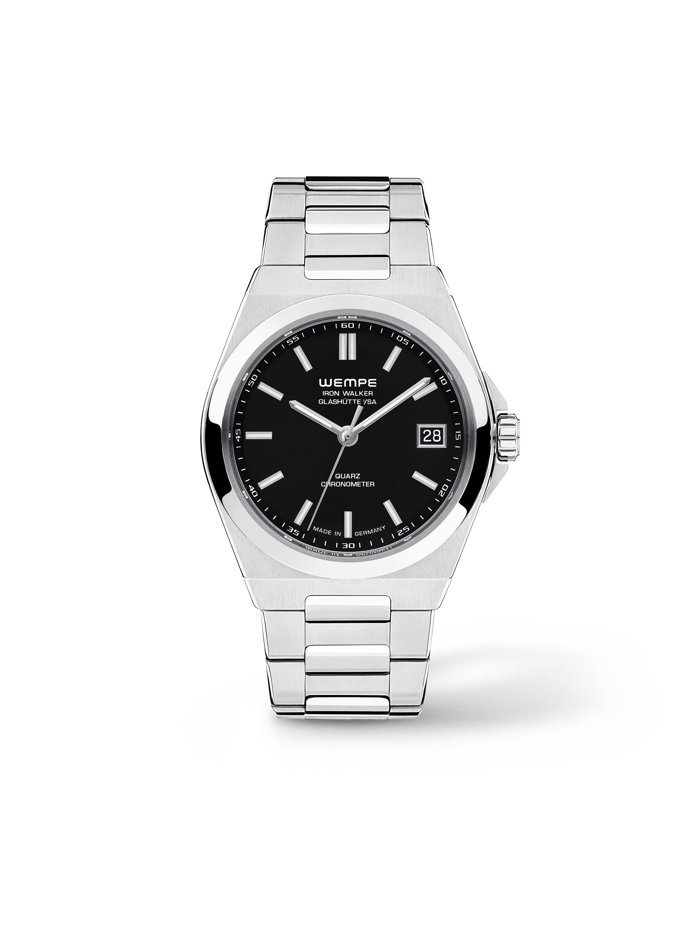 Wempe Glashütte I/SA WI000002 : Iron Walker Quartz Women Black
