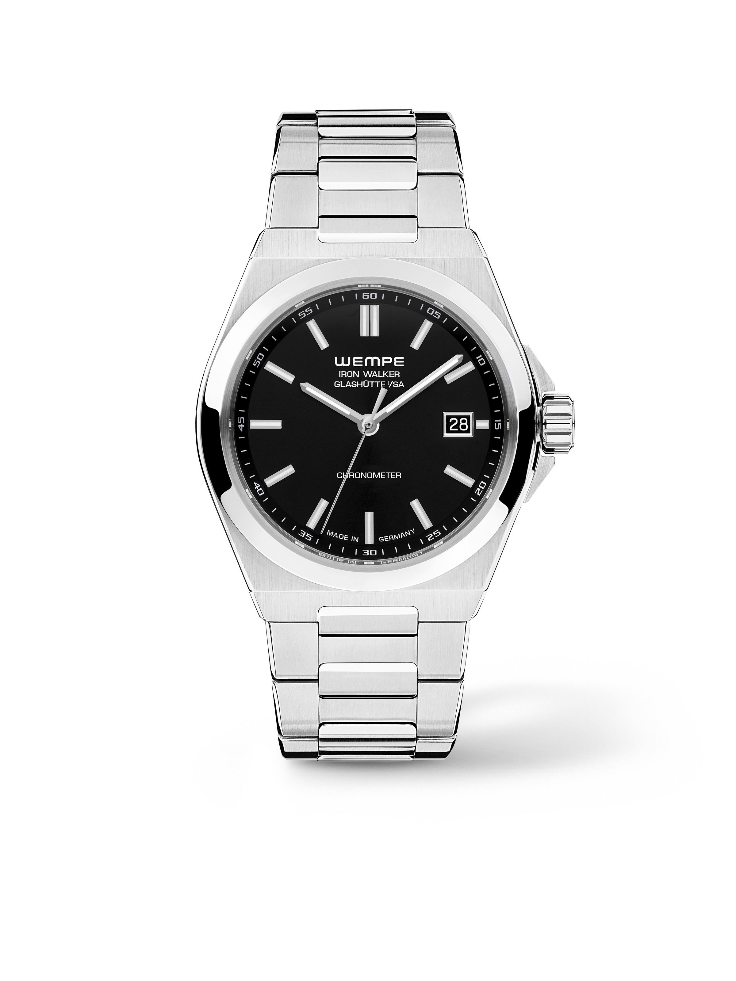 Wempe Glashütte I/SA WI100005 : Iron Walker Automatic Men Black