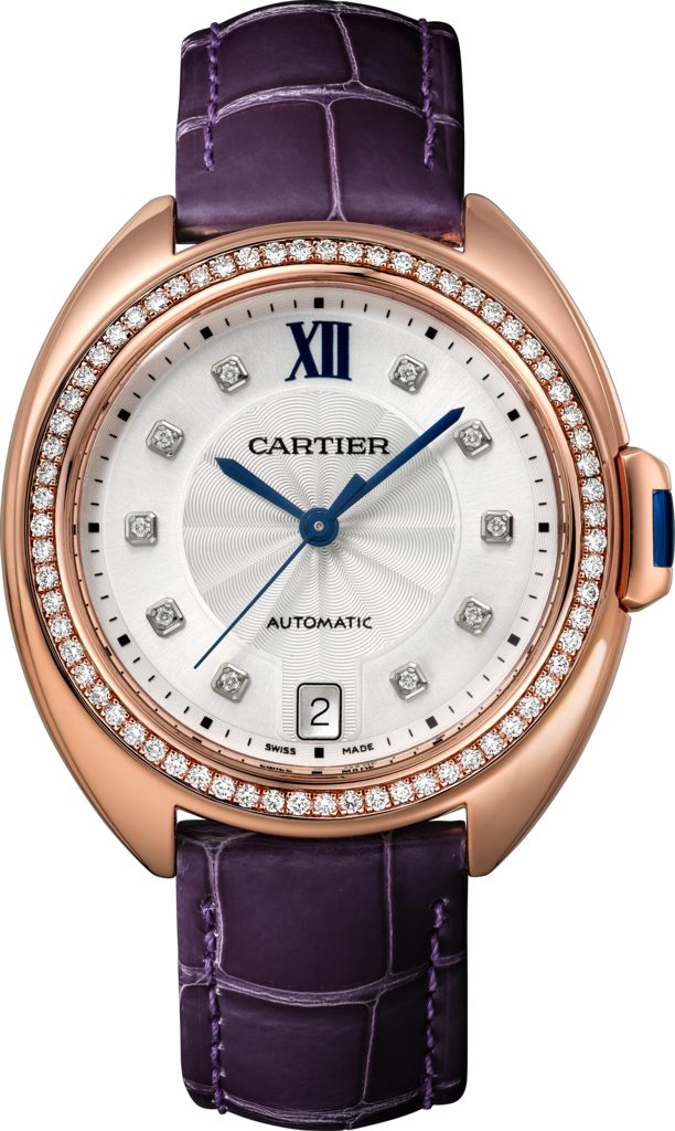 Cartier WJCL0039 : Clé de Cartier 35 Pink Gold / Diamonds / Purple