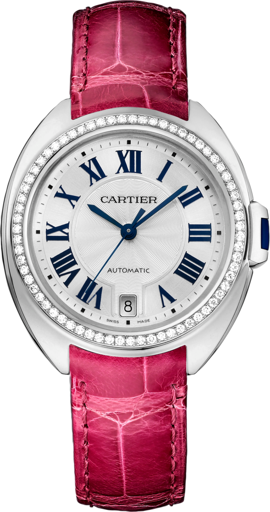 Cartier WJCL0049 : Clé de Cartier 35 White Gold / Diamonds / Red