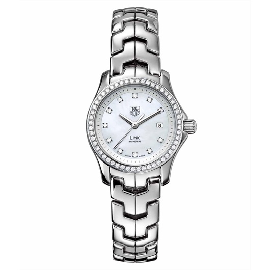 TAG Heuer WJF1319.BA0572 : Link Quartz 27 Stainless Steel - Diamond / MOP
