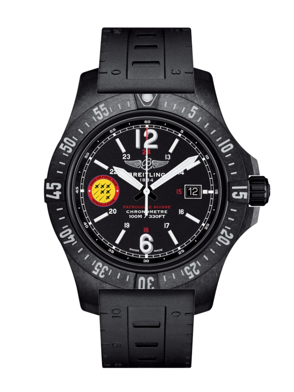 Breitling X74320B5.BG23.293S : Colt Skyracer Breitlight / Patrouille Suisse / Black Rubber
