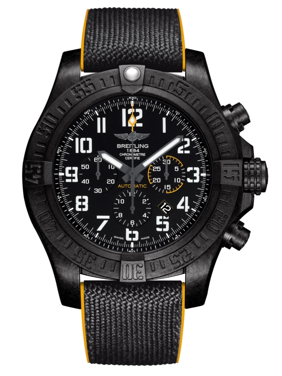 Breitling XB0170E4.BF29.257S : Avenger Hurricane 12H Breitlight / Volcano Black / Military Rubber
