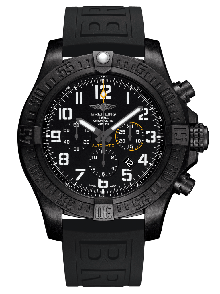 Breitling XB0170E41B1S1 : Avenger Hurricane 12H Breitlight / Volcano Black / Rubber / Folding