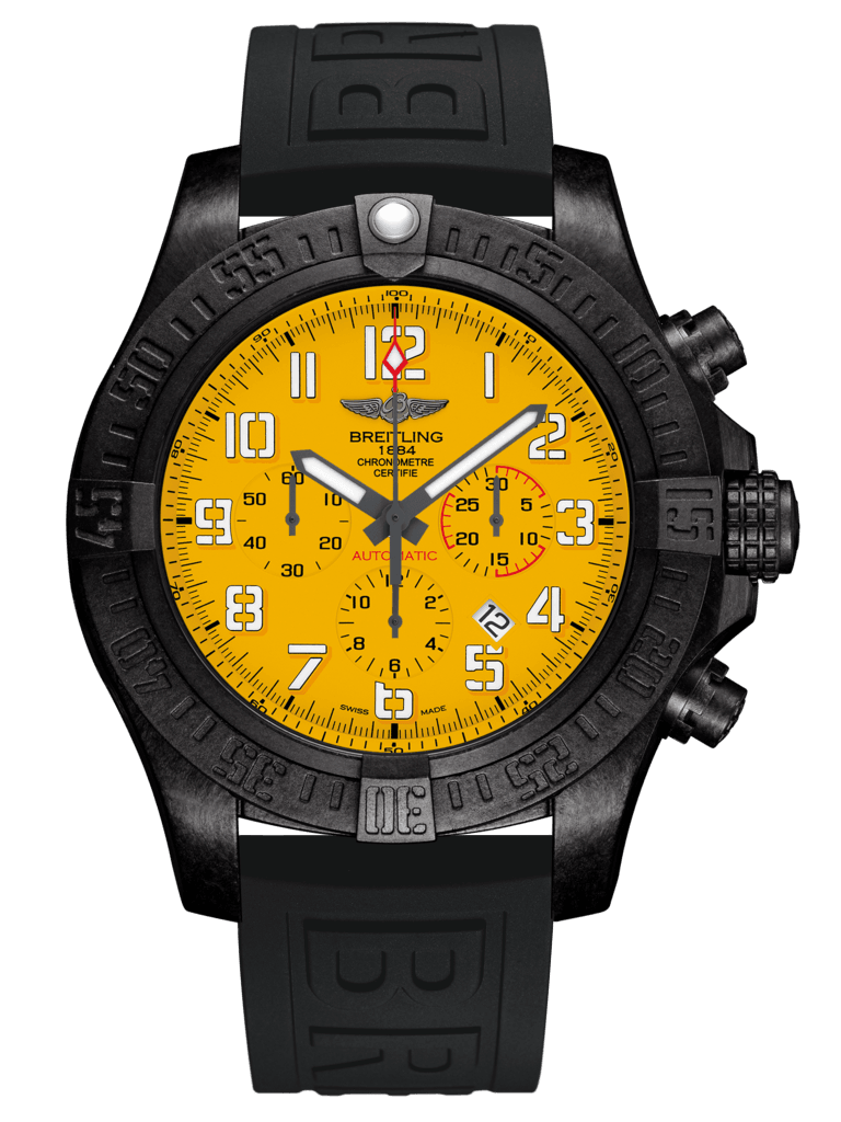 Breitling XB0170E41I1S1 : Avenger Hurricane 12H Breitlight / Cobra Yellow / Rubber / Pin