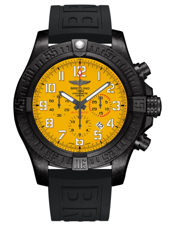 Breitling XB0170E41I1S2 : Avenger Hurricane 12H Breitlight / Cobra Yellow / Rubber / Pin