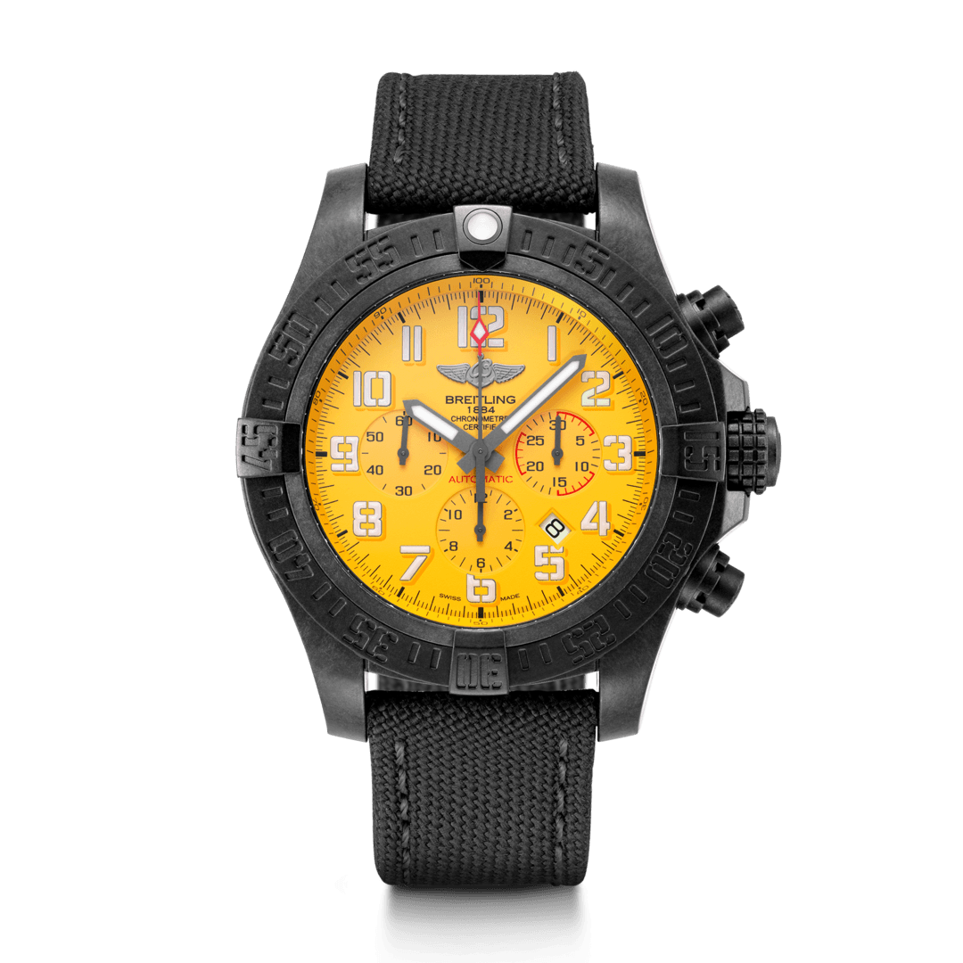 Breitling XB0170E41I1W1 : Avenger Hurricane 12H Breitlight / Cobra Yellow / Military / Pin