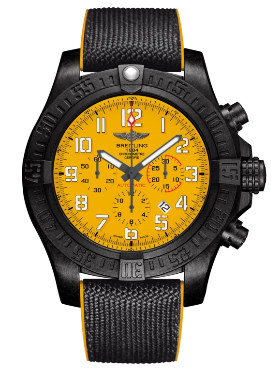 Breitling XB0170E4/I533/282S : Avenger Hurricane 12H Breitlight / Cobra Yellow / Military Rubber