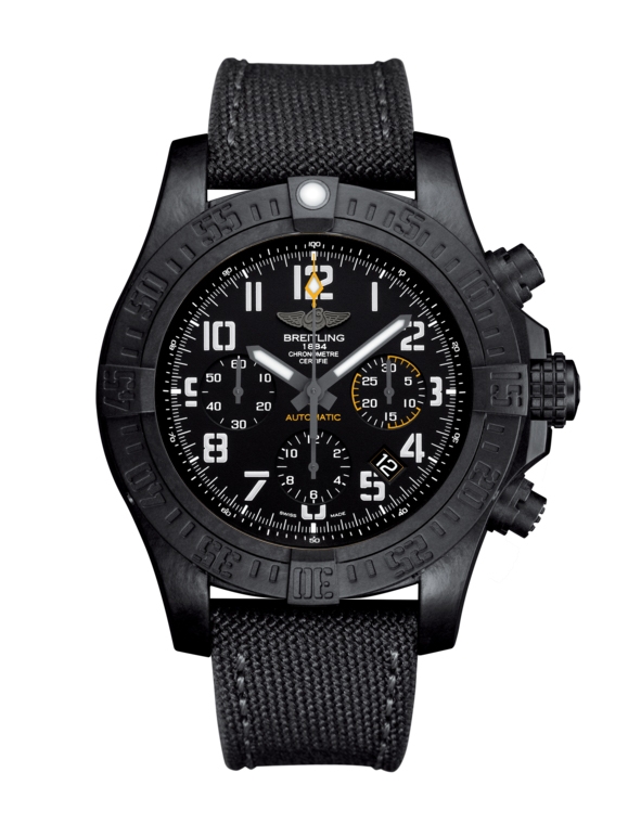 Breitling XB0180E41B1W1 : Avenger Hurricane 45 Breitlight / Volcano Black / Military