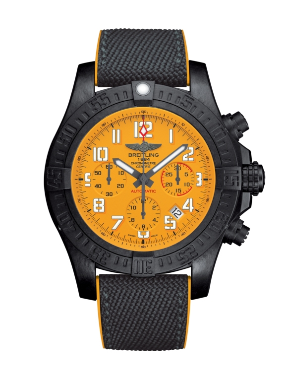 Breitling XB0180E4/I534/253S : Avenger Hurricane 45 Breitlight / Cobra Yellow / Military Rubber