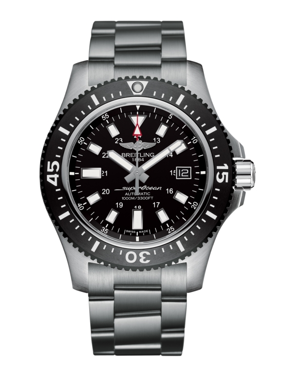 Breitling Y17393101B1A1 : Superocean 44 Special Stainless Steel / Volcano Black / Bracelet