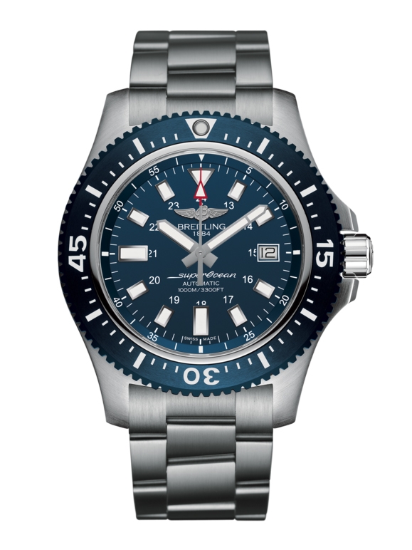 Breitling Y17393161C1A1 : Superocean 44 Special Stainless Steel / Marine Blue / Bracelet