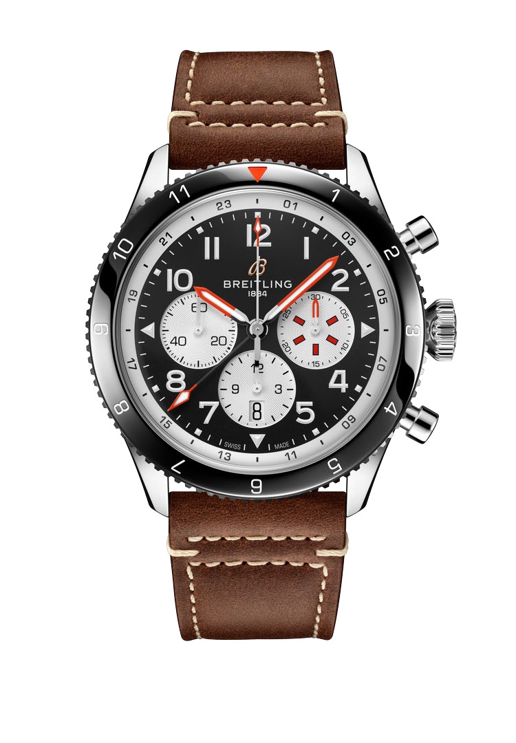 Breitling YB04451A1B1X1 : Super AVI B04 Chronograph GMT 46 Mosquito